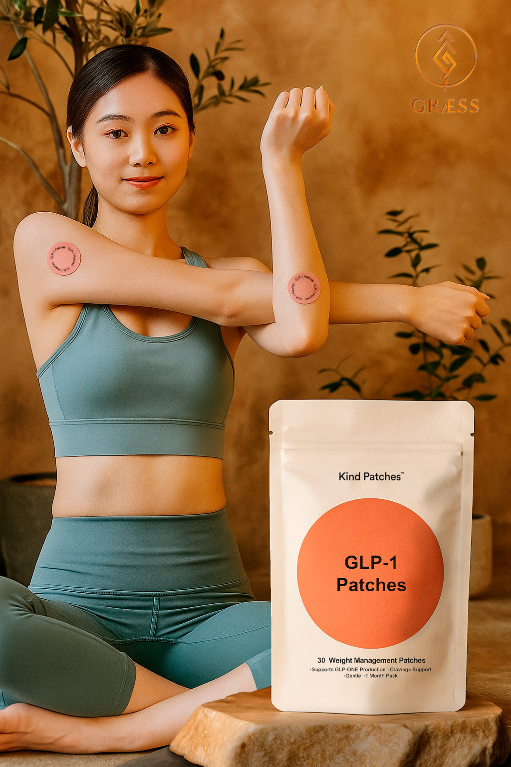 Herbal Wellness Patches | Daily Balance & Comfort (30/60/90 pcs)